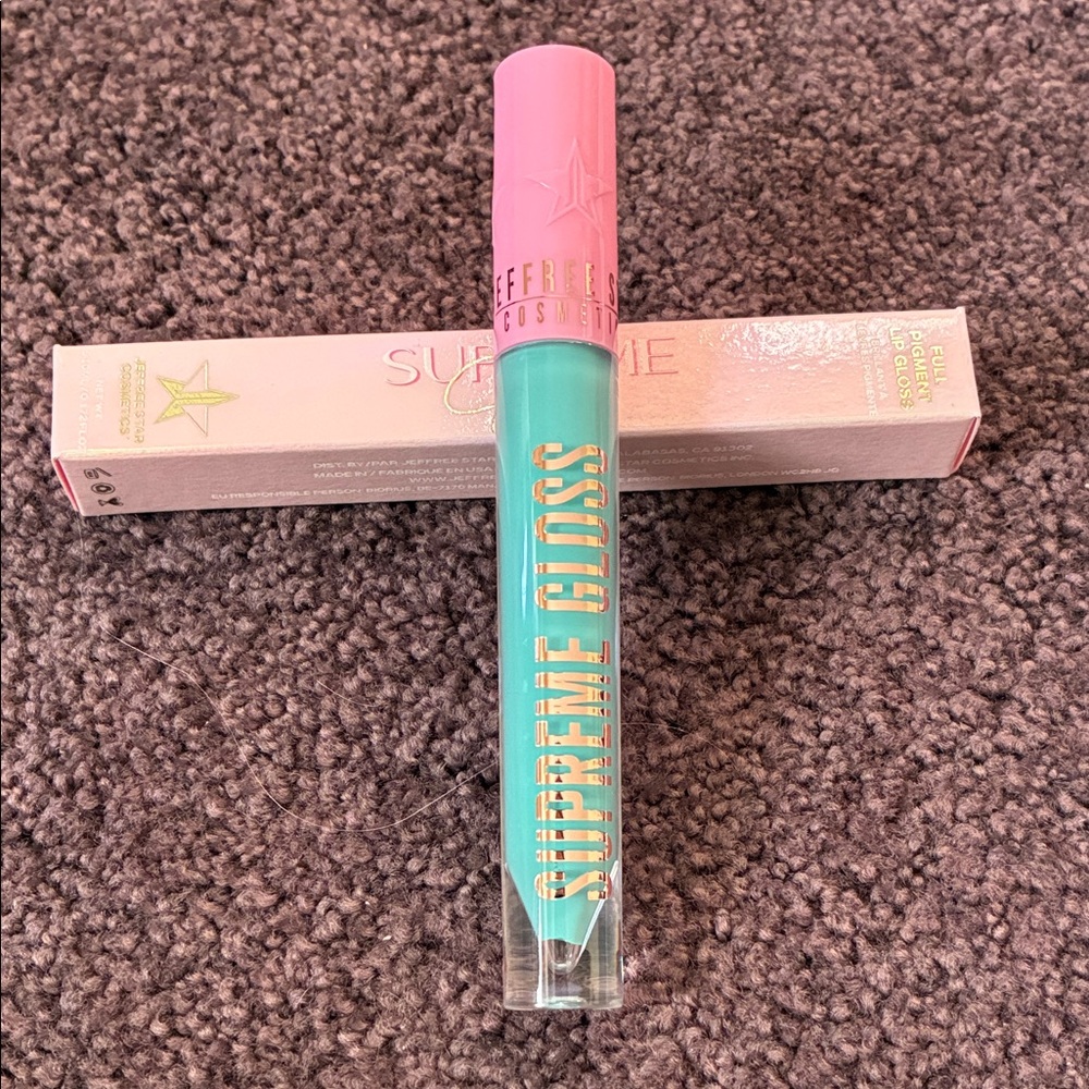 Jeffree Star Supreme Lip Gloss NEW Gloss’d in Paradise (Teal)